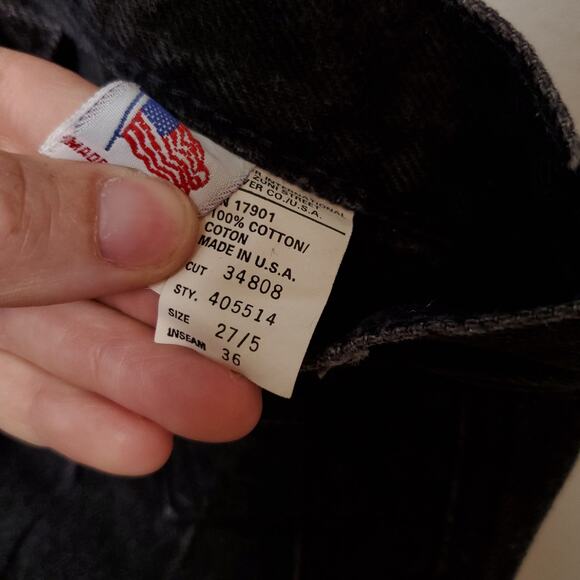 Vintage ROCKIES Waist 25 Western Jeans Long Tall - Picture 12 of 12